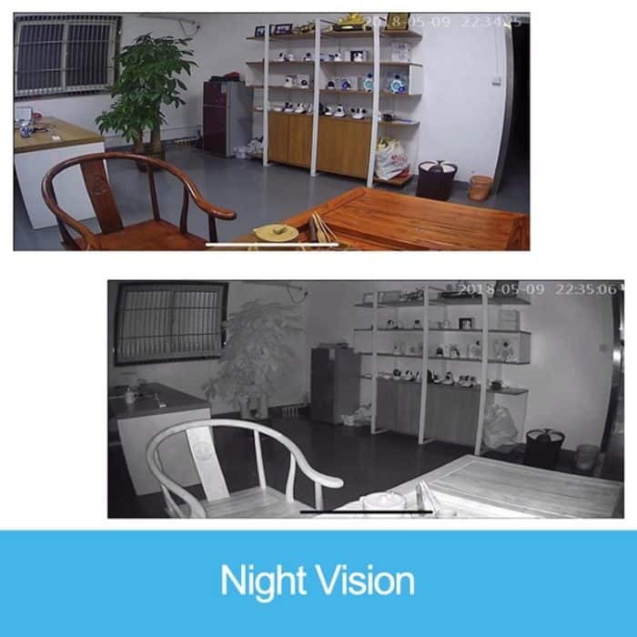 Anpwoo YT006 720P HD WiFi IP-Kamera, unterstützt Bewegungserkennung, Infrarot-Nachtsicht und SD-Karte (max. 32 GB), YT006 – Bild 8