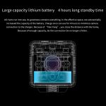 CAMSOY S1T 1080P WiFi Wireless Netzwerk Action Kamera Weitwinkel-Recorder, S1T – Bild 7