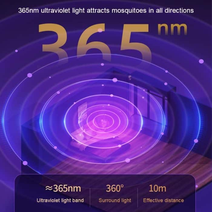 MM026 2W There Are Star People Elektroschock-Mückenvernichtungslampe – Bild 3