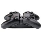 Spezielle UFO-Form, 2 x USB-Ladestation/Controller-Ladeständer für PS4, Playstation 4 mit mehrfarbiger LED, For PS – Bild 4