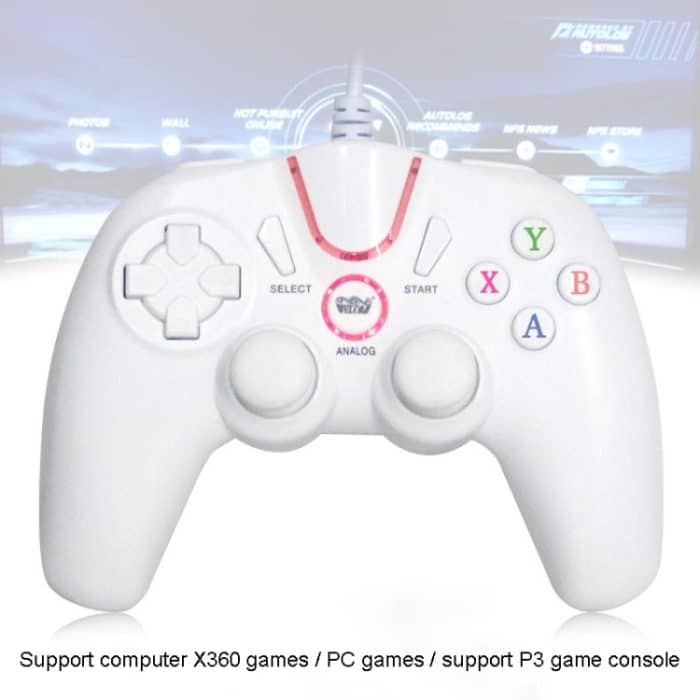 Kabelgebundener Gamecontroller-Gamepad-Griff für PS3 / Compute – Bild 5
