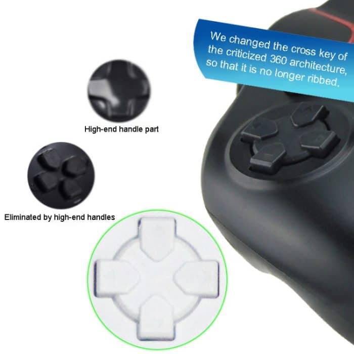 Kabelgebundener Gamecontroller-Gamepad-Griff für PS3 / Compute – Bild 8