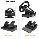 PXN-V3 Rennspiel-Lenkrad für PC / PS3 / 4 / Xbox One / Switch, For PC / PS3 / 4 / xbox one / switch – Bild 6