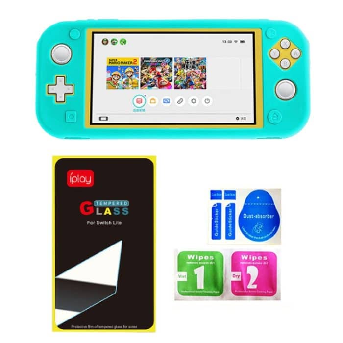 IPLAY Game Host Silikon-Schutzhülle mit vollständiger Abdeckung und Displayschutzfolie für Switch Lite – Bild 6