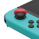 Linke + rechte Gamepad-Wippkappen-Tastenabdeckung für Switch, For Switch(Black), For Switch(Blue + Magenta), For Switch(Green+Red), For Switch(Red) – Bild 4