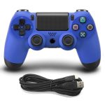 Kabelgebundener Gamecontroller für Sony PS4, Blue, Red, White, Black, Gold, Silver