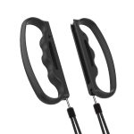 iPlay Small Handle Boxing Grip Gamepad Grip mit Riemen für Switch Joy-Con, Black, Red – Bild 2