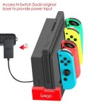 iPega PG-9186 Game Controller Ladegerät Ladestation Standhalterung mit Anzeige für Nintendo Switch Joy-Con – Bild 8