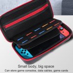 Tragbare EVA-Aufbewahrungstasche, Schutzhülle, Handtasche mit Halterungsfunktion für Nintendo Switch-Konsole, Größe: 26 x 12,5 x 7 cm, EVA Storage Bag – Bild 12