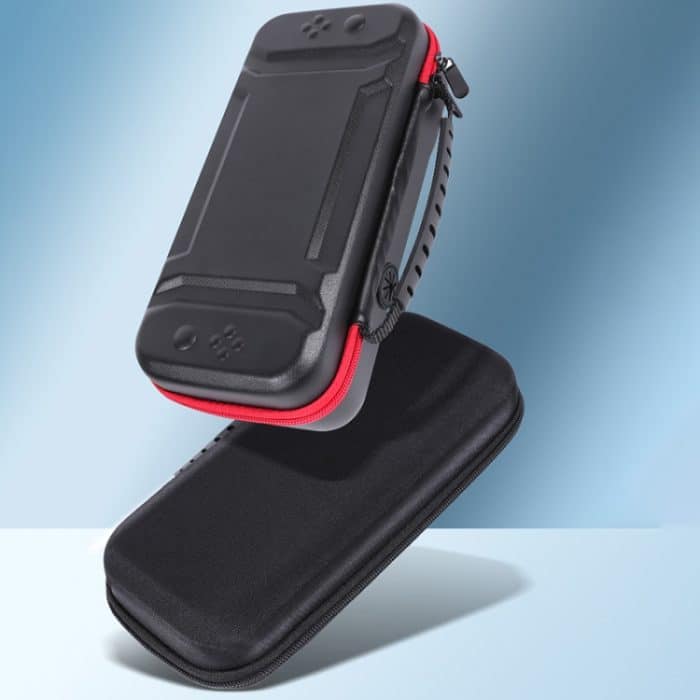 Tragbare EVA-Aufbewahrungstasche, Schutzhülle, Handtasche mit Halterungsfunktion für Nintendo Switch-Konsole, Größe: 26 x 12,5 x 7 cm, EVA Storage Bag – Bild 3