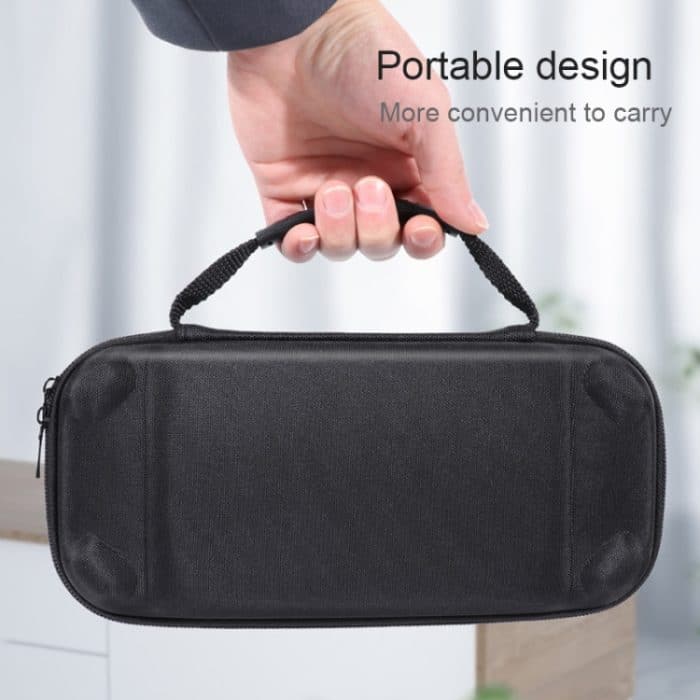 Tragbare EVA-Aufbewahrungstasche, Schutzhülle, Handtasche mit Halterungsfunktion für Nintendo Switch-Konsole, Größe: 26 x 12,5 x 7 cm, EVA Storage Bag – Bild 5