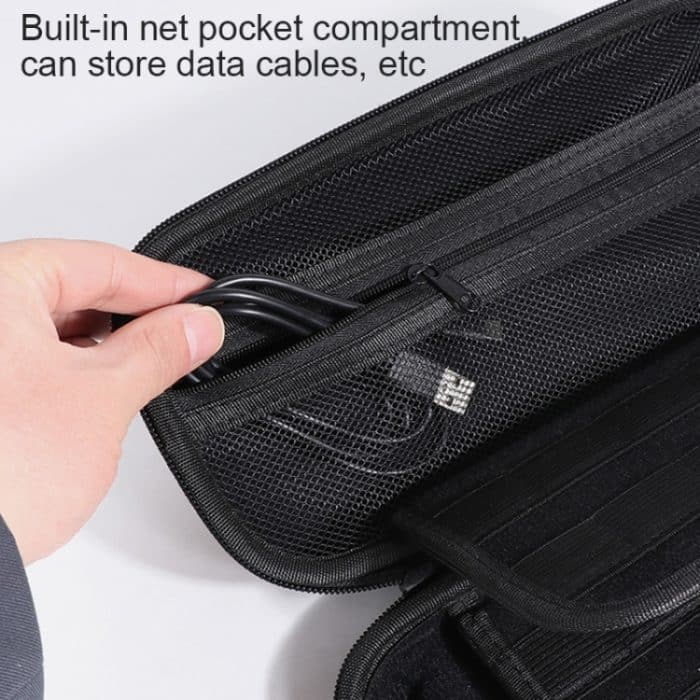 Tragbare EVA-Aufbewahrungstasche, Schutzhülle, Handtasche mit Halterungsfunktion für Nintendo Switch-Konsole, Größe: 26 x 12,5 x 7 cm, EVA Storage Bag – Bild 8