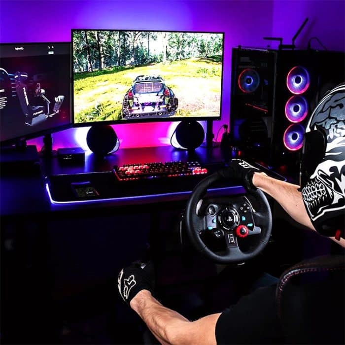 Logitech G29 Game Racing Lenkrad Pedal Schalthebel für PS3 / PS4 / PS5 – Bild 11