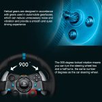 Logitech G29 Game Racing Lenkrad Pedal Schalthebel für PS3 / PS4 / PS5 – Bild 4