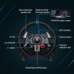 Logitech G29 Game Racing Lenkrad Pedal Schalthebel für PS3 / PS4 / PS5 – Bild 5