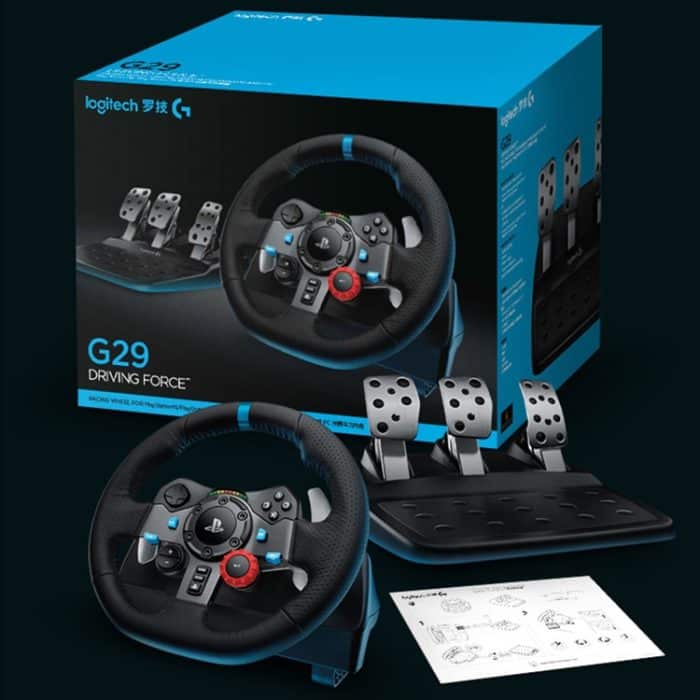 Logitech G29 Game Racing Lenkrad Pedal Schalthebel für PS3 / PS4 / PS5 – Bild 10