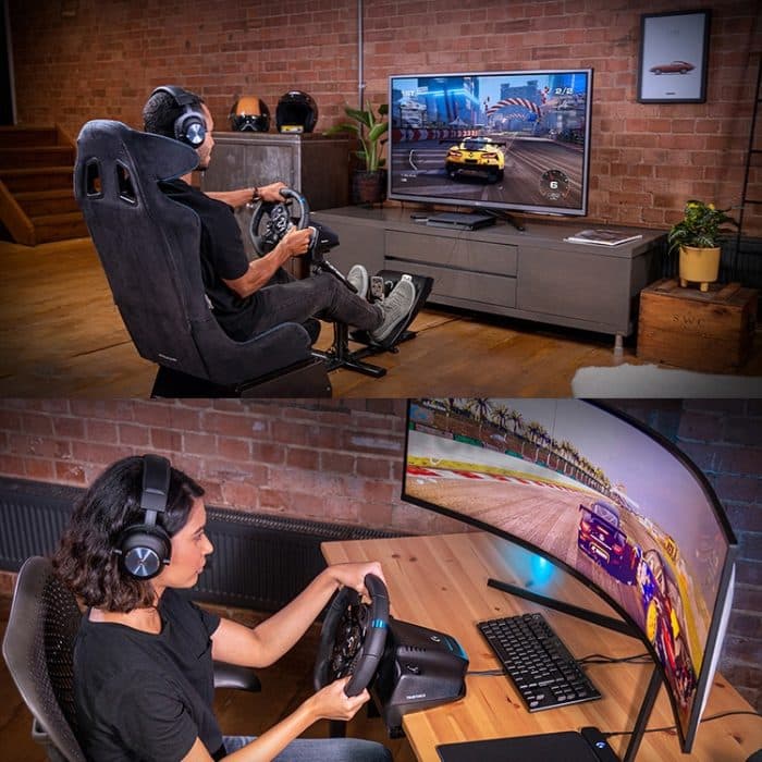 Logitech G923 Game Racing Lenkrad Pedal Schalthebel für PlayStation / PC – Bild 9