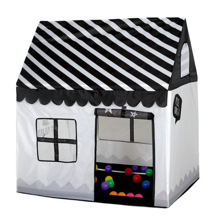 Haushalt Kinder Druck Spielzelt Kleines Spielhaus, (Black White), (Pink), (Green), (Light Pink)