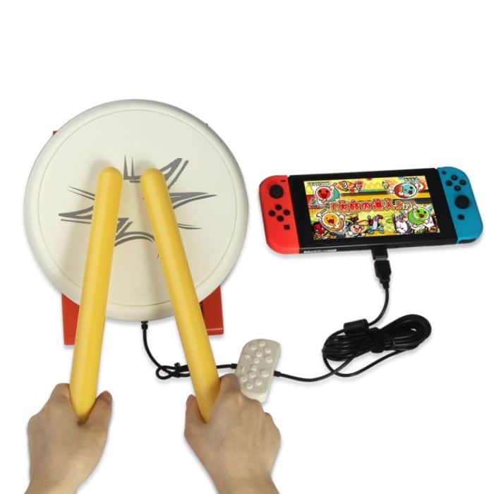 DOBE TNS-1867 Videospiel Drum Sticks Controller Taiko Drum Kits für Nintendo Switch – Bild 7