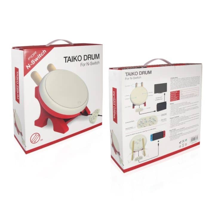 DOBE TNS-1867 Videospiel Drum Sticks Controller Taiko Drum Kits für Nintendo Switch – Bild 9