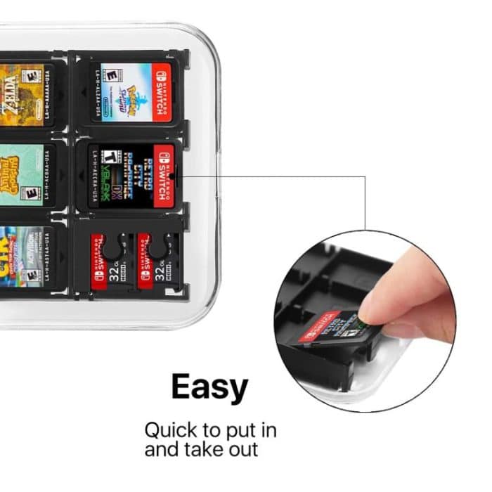 12-in-1-Box mit Speicherkartenhalter für Nintendo Switch – Bild 4