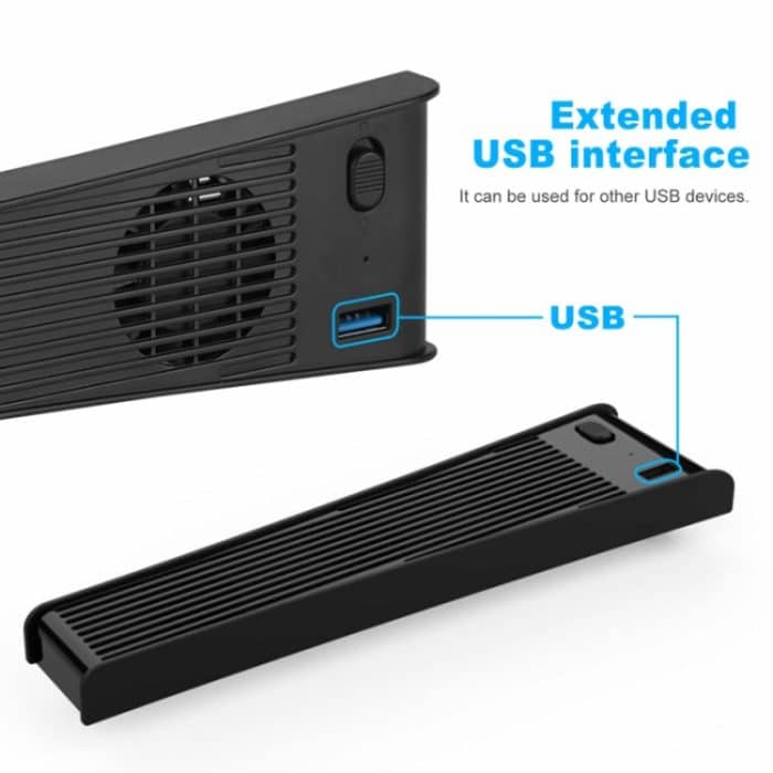 KJH P5-009 Konsolenlüfter für PS5, P5-009(Black), P5-009(White) – Bild 5