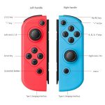 Linker und rechter Bluetooth Wireless Joypad Gamepad Game Controller für Switch, For Nintendo Switch – Bild 8