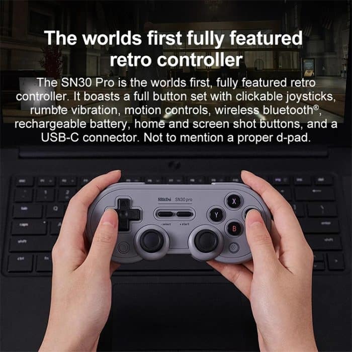 8BitDo SN30 Pro Bluetooth Gamepad Hall Version für Switch / Steam / PC / Android – Bild 6