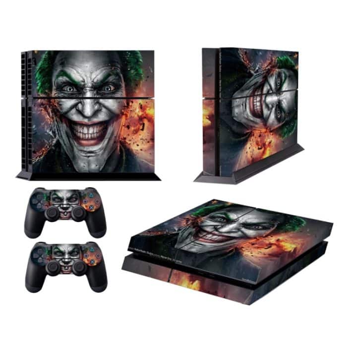 Clown Bucky Pattern Fashion Farbschutzfolie für Sony PS4 – Bild 2
