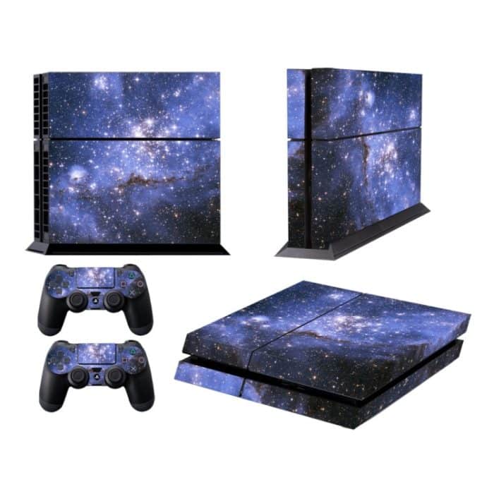Starry Sky Pattern Fashion Farbschutzfolie für Sony PS4 – Bild 1