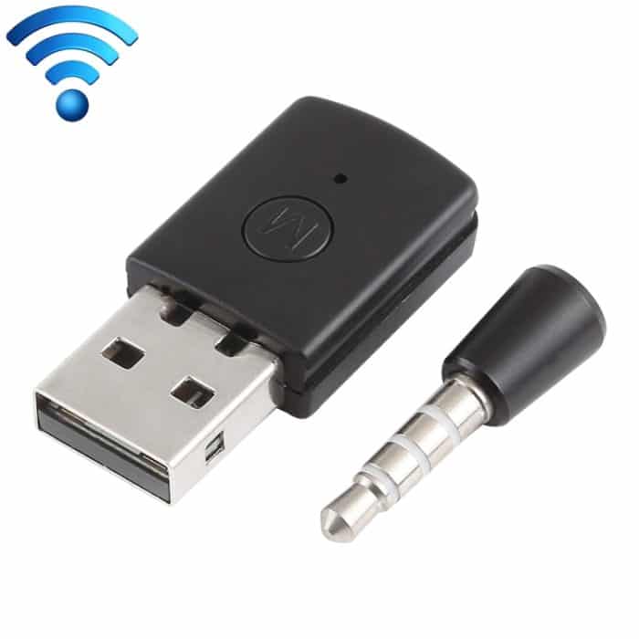 3,5-mm- und USB-Bluetooth-Adapter-Dongle-Empfänger und -Sender für die Sony PlayStation PS4 – Bild 1
