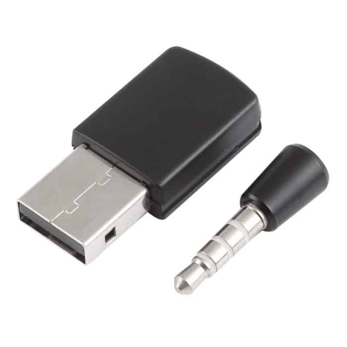 3,5-mm- und USB-Bluetooth-Adapter-Dongle-Empfänger und -Sender für die Sony PlayStation PS4 – Bild 3