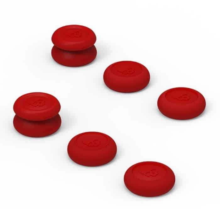 Skull&Co Pro / PS4 Gamepad Wippkappe Knopfabdeckung Daumengriff-Set für Nintendo Switch / Switch Lite / JOYCON – Bild 2