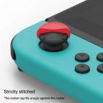 Skull&Co Pro / PS4 Gamepad Wippkappe Knopfabdeckung Daumengriff-Set für Nintendo Switch / Switch Lite / JOYCON – Bild 3