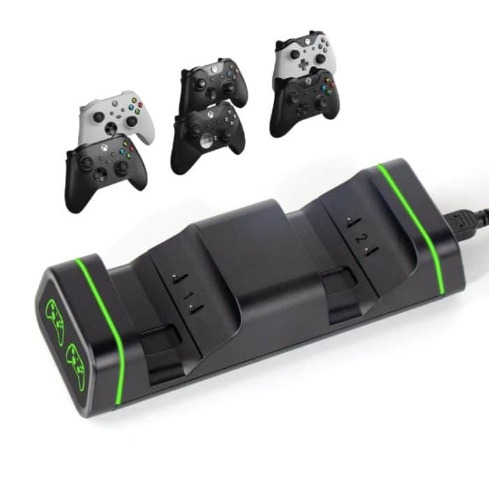 DOBE TYX-19006X Dual-Ladestation mit Batterie für Xbox One – Bild 4