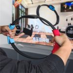 ipega HBS-179 Für Schalter Somatosensorische Sportspiele Yoga Fitness Ring + Beinbefestigungsgurte Set – Bild 6