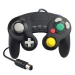 Dreipunkt-Dekorationsstreifen-Wired-Game-Griff-Controller für Nintendo NGC, For Nintendo NGC(Black), For Nintendo NGC(Black+green), For Nintendo NGC(Black Blue), For Nintendo NGC(Baby Blue + Purple), For Nintendo NGC(Black Red)...
