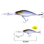 HENGJIA 5 PCS / Kit Beliebte Angelköder Bionic Kit – Bild 4