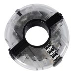 A108 Bicycle Decor Wasserdichte Blumentrommellampe Dazzle Warnlampe, Größe: 9,5 * 1,7 cm – Bild 2