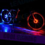 A108 Bicycle Decor Wasserdichte Blumentrommellampe Dazzle Warnlampe, Größe: 9,5 * 1,7 cm – Bild 4