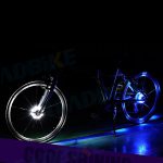 A108 Bicycle Decor Wasserdichte Blumentrommellampe Dazzle Warnlampe, Größe: 9,5 * 1,7 cm – Bild 5