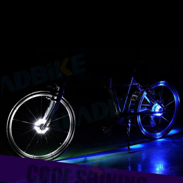A108 Bicycle Decor Wasserdichte Blumentrommellampe Dazzle Warnlampe, Größe: 9,5 * 1,7 cm – Bild 5