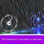 A108 Bicycle Decor Wasserdichte Blumentrommellampe Dazzle Warnlampe, Größe: 9,5 * 1,7 cm – Bild 6