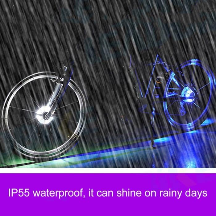 A108 Bicycle Decor Wasserdichte Blumentrommellampe Dazzle Warnlampe, Größe: 9,5 * 1,7 cm – Bild 6