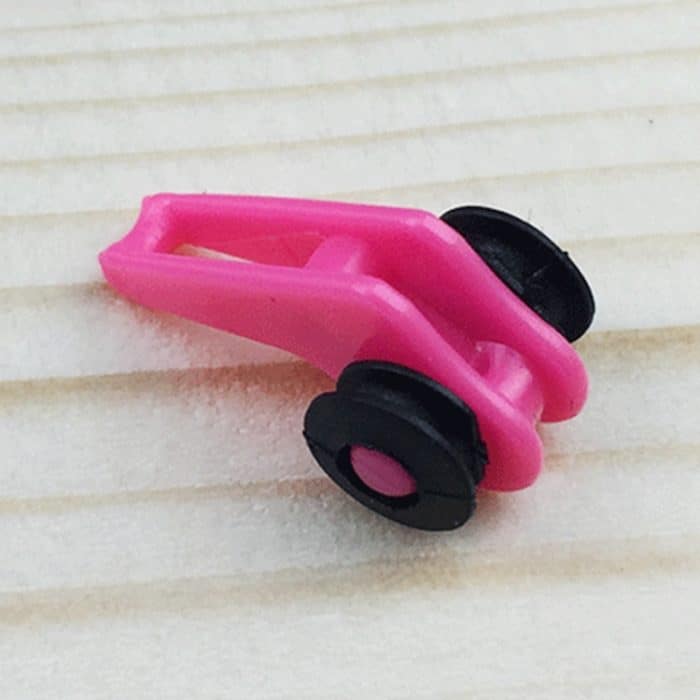 10 PCS Mehrfarben-Kunststoff-Angelrutenstange HooK Keeper Lure Löffel Köderhalter, zufällige Farblieferung – Bild 2