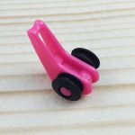 10 PCS Mehrfarben-Kunststoff-Angelrutenstange HooK Keeper Lure Löffel Köderhalter, zufällige Farblieferung – Bild 3