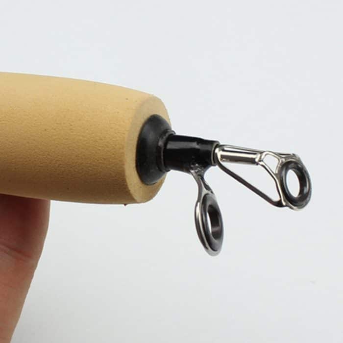 27cm Tragbare Eis Angelrute Garnelenrute Köderrute Angelausrüstung, Verlängerungslänge: 60 cm – Bild 3