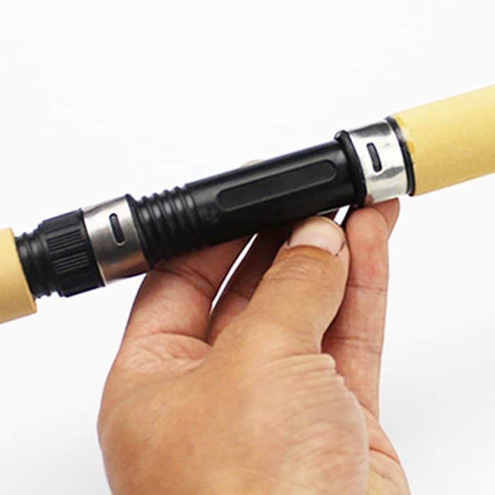 27cm Tragbare Eis Angelrute Garnelenrute Köderrute Angelausrüstung, Verlängerungslänge: 60 cm – Bild 4