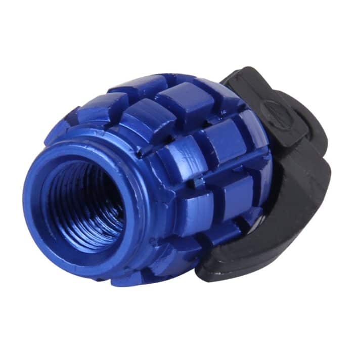 4 Stück Universal-Ventilkappen in Granatenform für Autoreifen – Bild 3