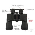 20x50 Leistungsstarkes High Definition Zoom Fernglas für die Jagd / Camping – Bild 5
